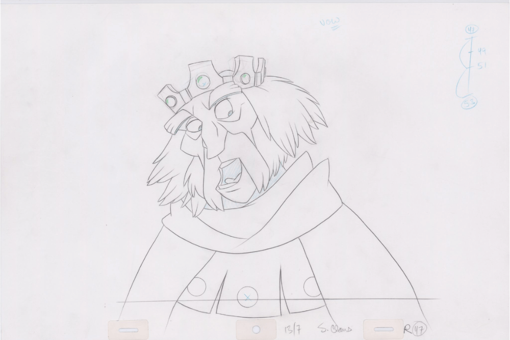 Pencil Art Rothbart (Sequence 13-7)