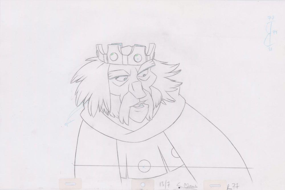 Pencil Art Rothbart (Sequence 13-7)