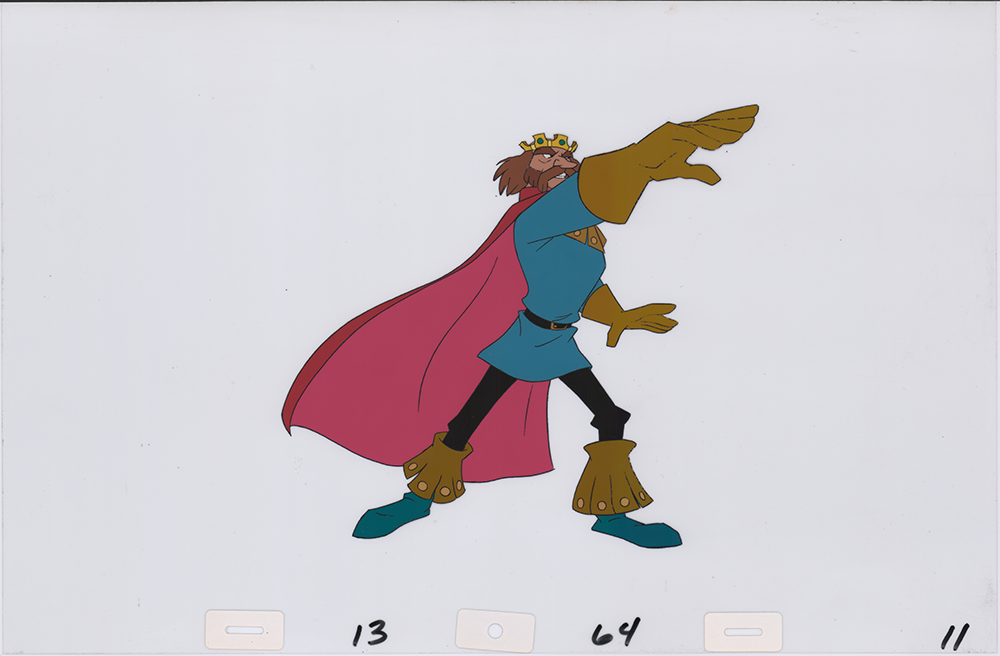 Art Cel Rothbart (Sequence 13-64) | Celluloid Art The Swan Princess