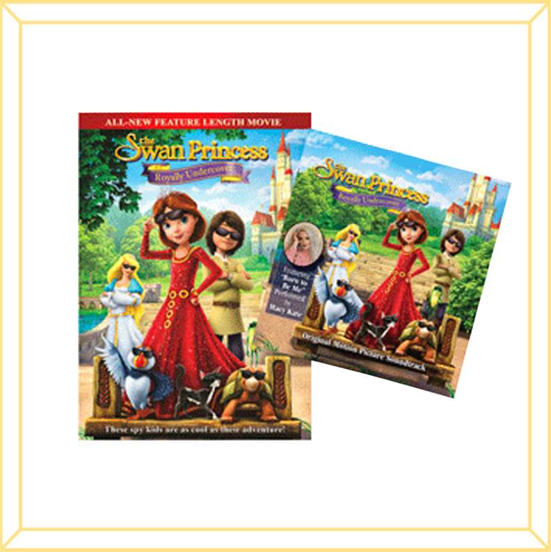 Royally Undercover DVD and Soundtrack - The Swan Princess