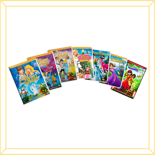 7 Pack Swan Princess DVDs