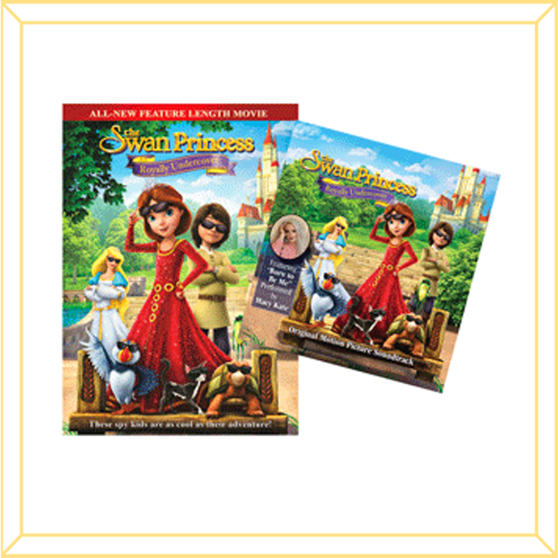 Royally Undercover DVD and Soundtrack - The Swan Princess