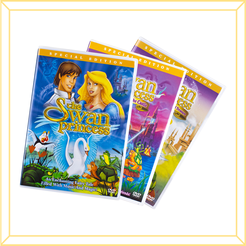Trilogy of Swan Princess DVD's