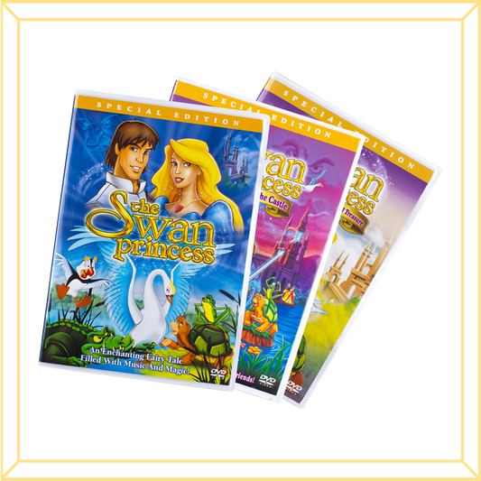 Trilogy of Swan Princess DVD's