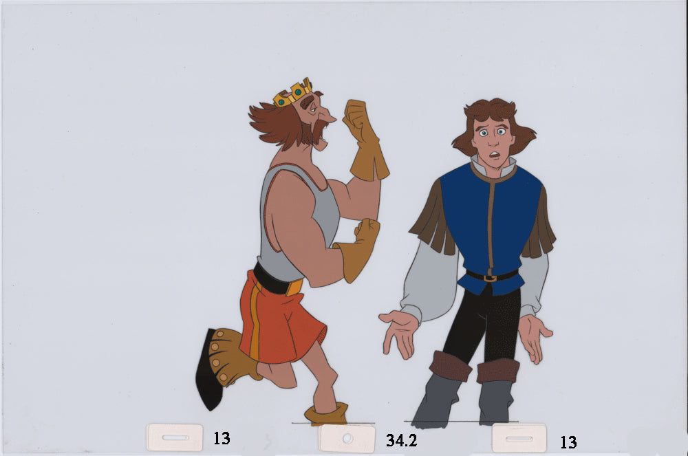 Swan Princess Celluloid Original Hand-Painted Animated Art Cel
