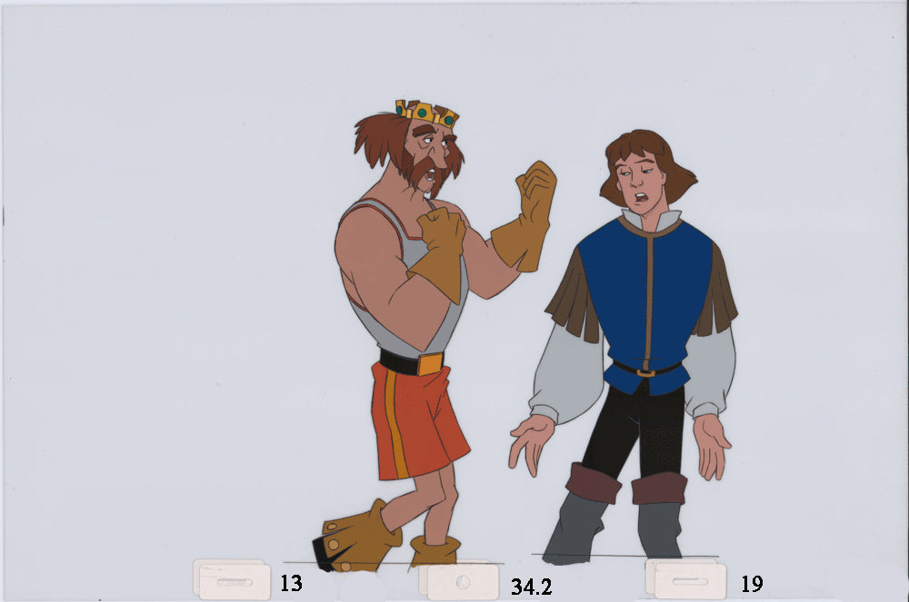 Swan Princess Celluloid Original Hand-Painted Animated Art Cel