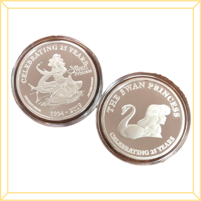 Swan Princess Commemorative Silver Coins - Odette Transformation