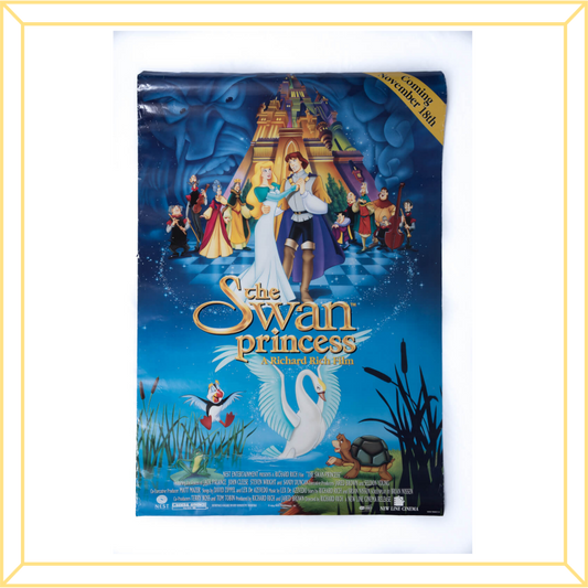 Vintage Swan Princess Movie Cast Poster