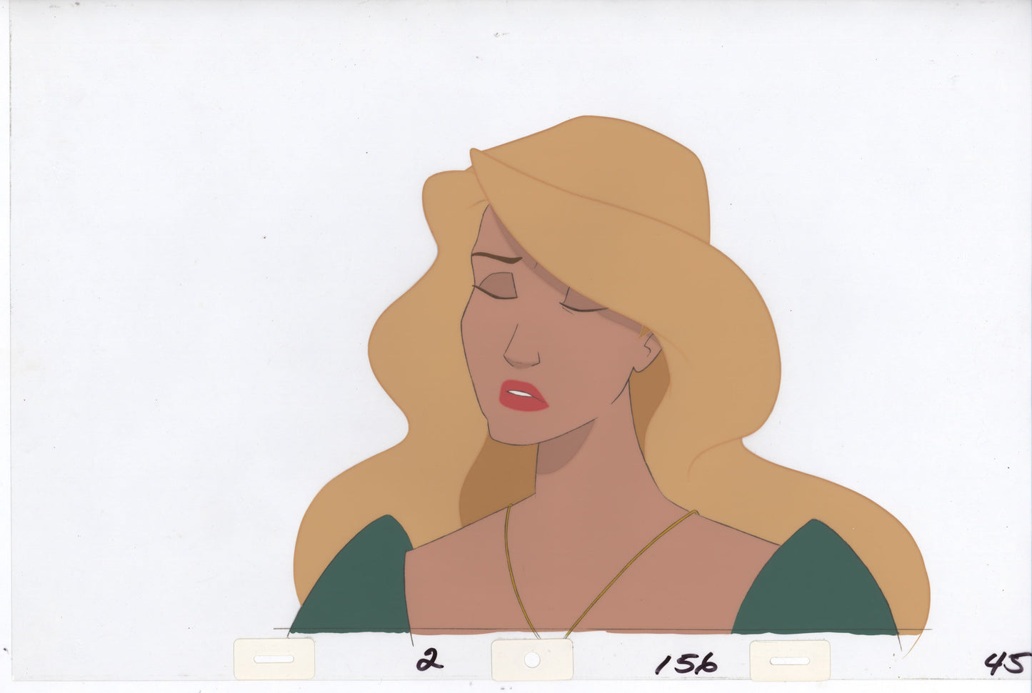 Swan Princess Celluloid Original Hand-Painted Animated Art Cel