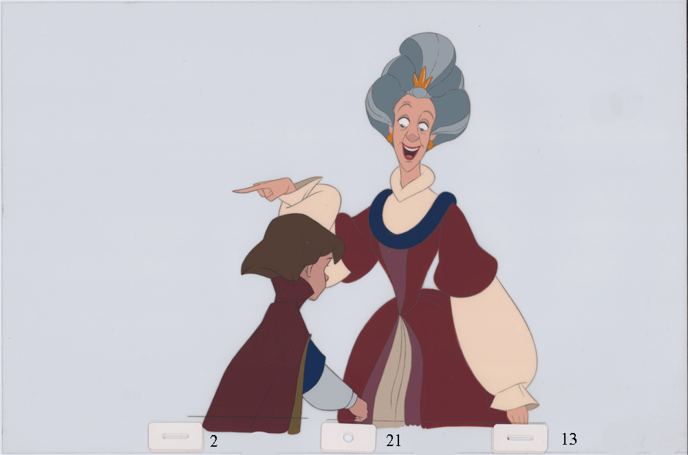 Swan Princess Celluloid Original Hand-Painted Animated Art Cel