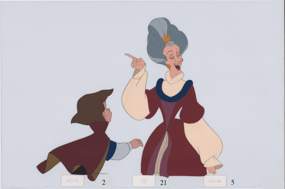 Swan Princess Celluloid Original Hand-Painted Animated Art Cel