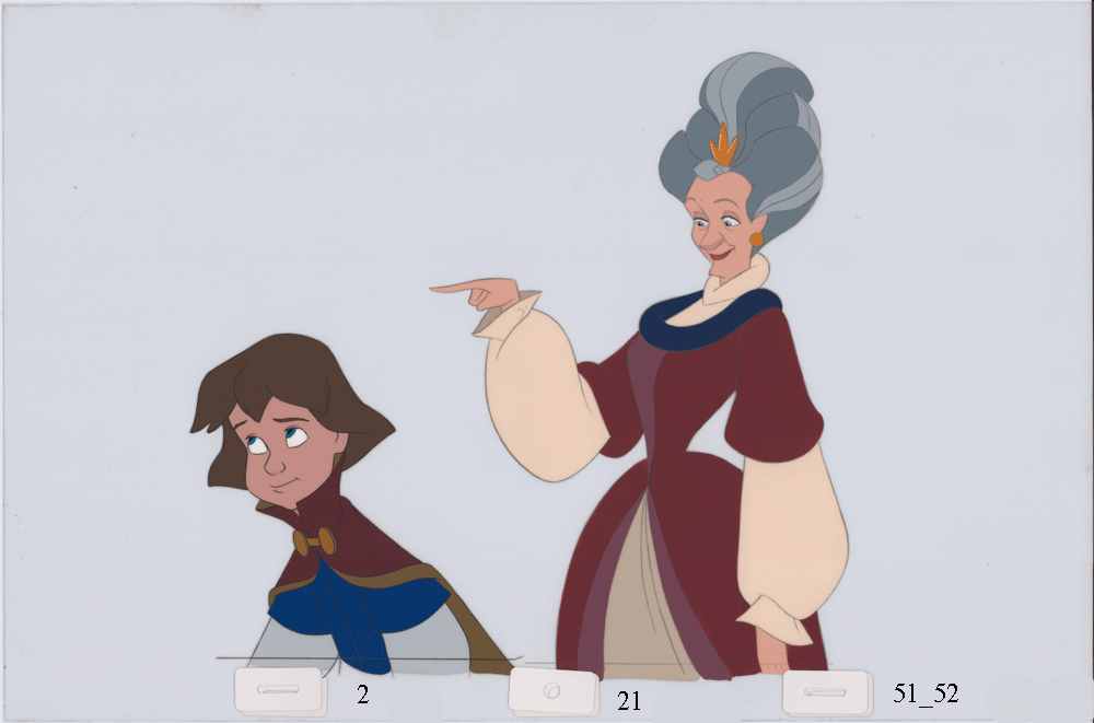 Swan Princess Celluloid Original Hand-Painted Animated Art Cel