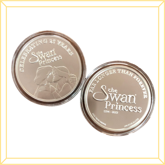 Swan Princess Commemorative Silver Coin Set of 5
