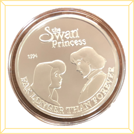 Swan Princess Commemorative Silver Coins - Derek and Odette Longing Look