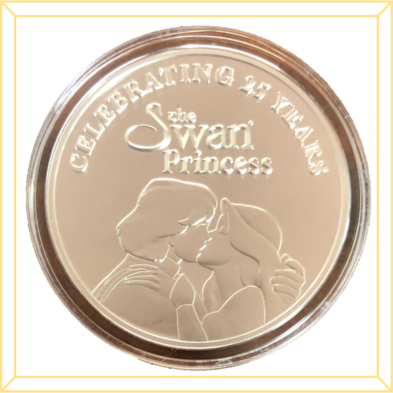 Swan Princess Commemorative Silver Coins - Derek and Odette Kiss