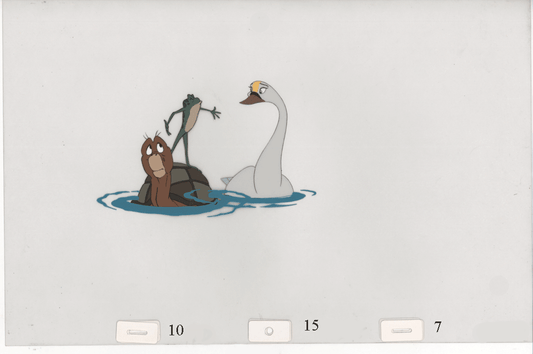 Swan Princess Celluloid Original Hand-Painted Animated Art Cel