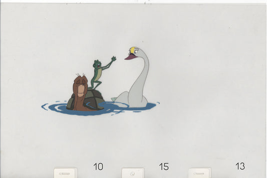 Swan Princess Celluloid Original Hand-Painted Animated Art Cel