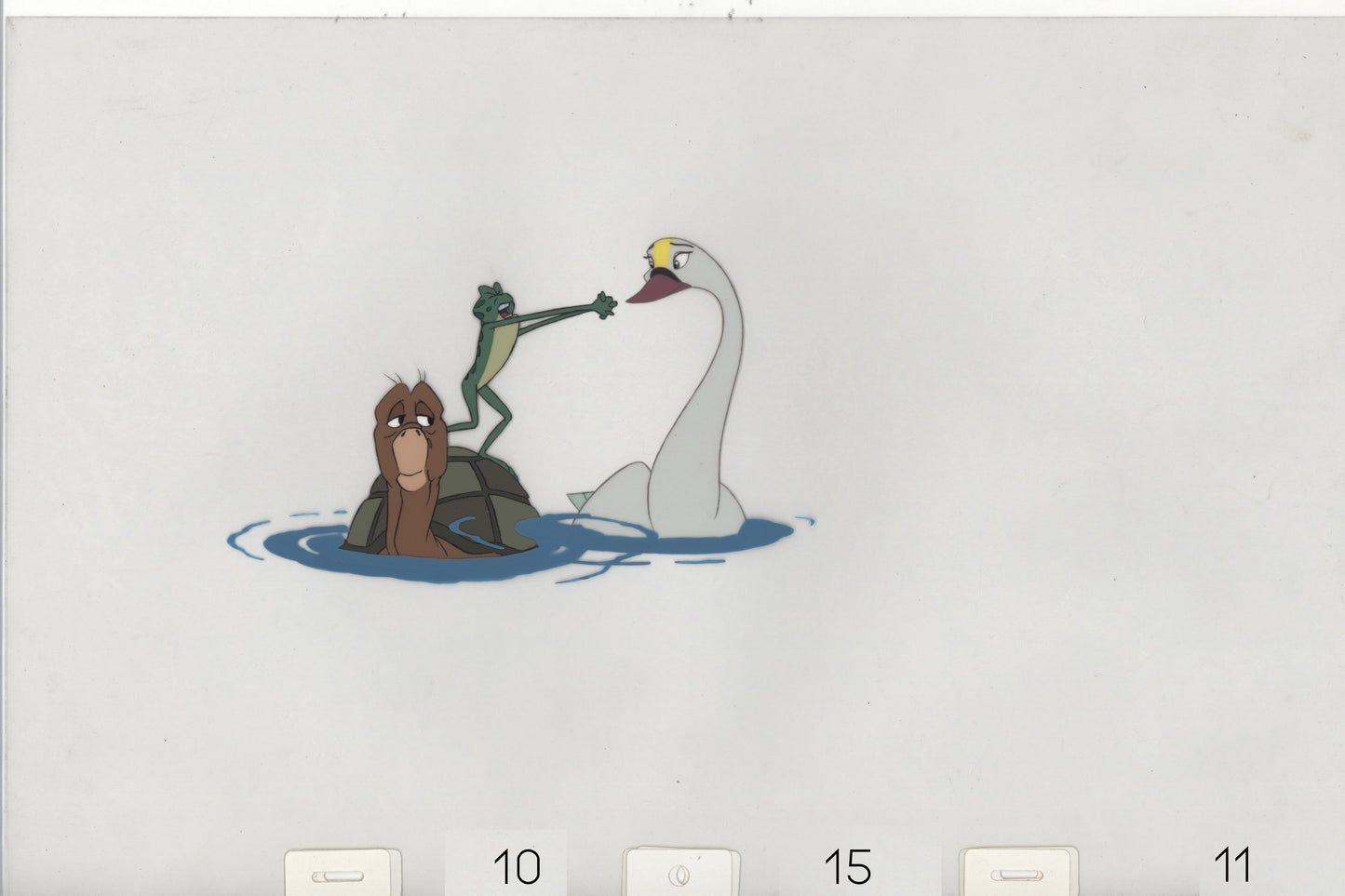 Swan Princess Celluloid Original Hand-Painted Animated Art Cel