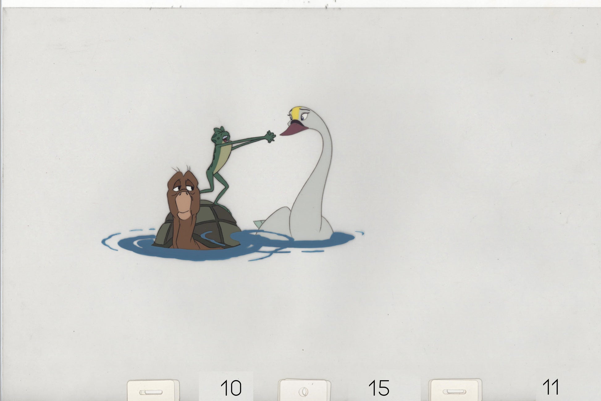 Swan Princess Celluloid Original Hand-Painted Animated Art Cel