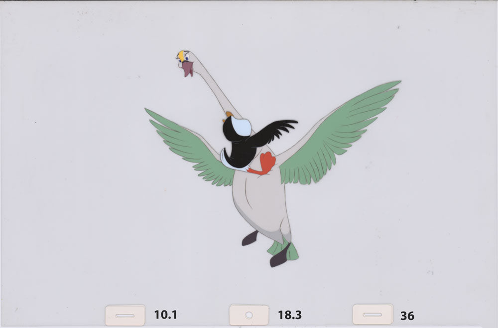 Art Cel Swan and Puffin (Sequence 10.1-18.3)