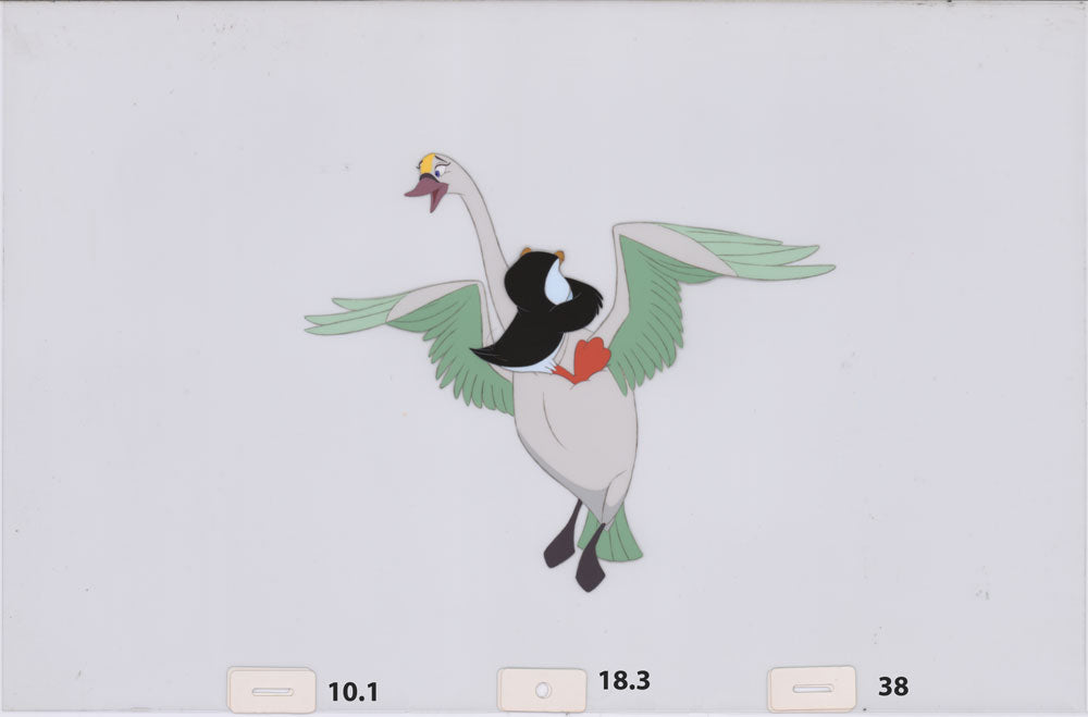 Art Cel Swan and Puffin (Sequence 10.1-18.3)