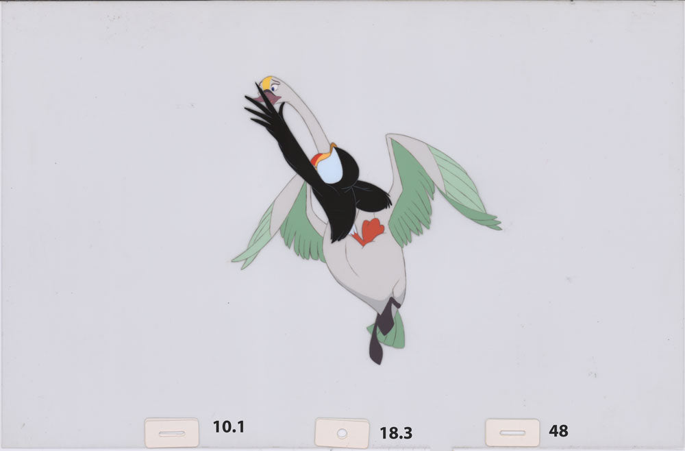 Art Cel Swan and Puffin (Sequence 10.1-18.3)