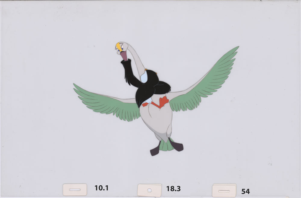 Art Cel Swan and Puffin (Sequence 10.1-18.3)