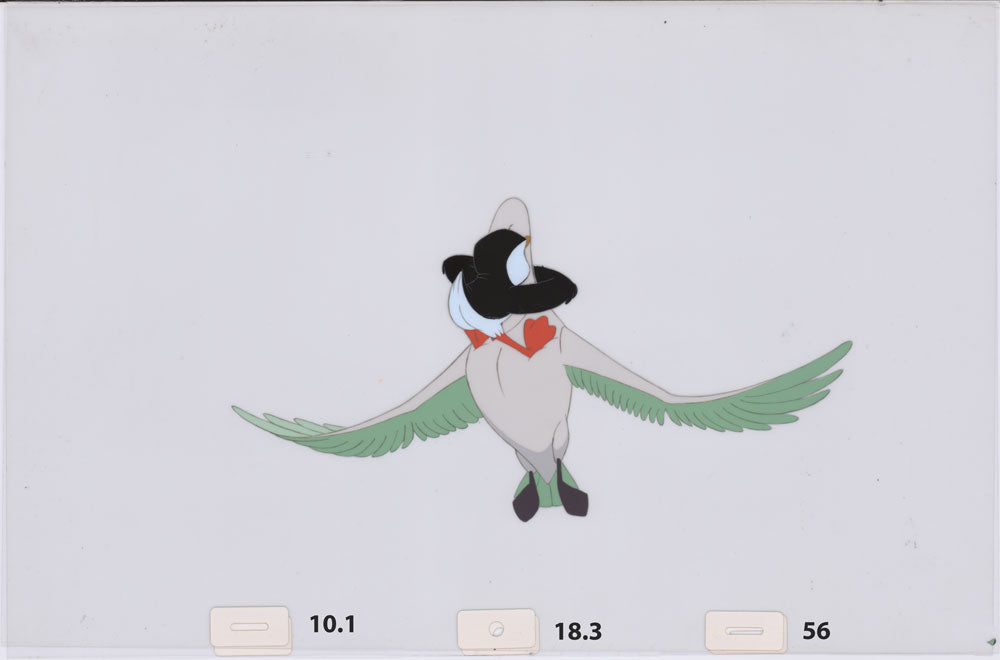 Art Cel Swan and Puffin (Sequence 10.1-18.3)
