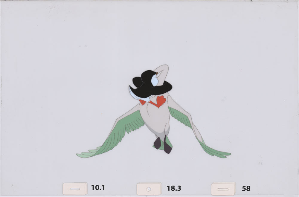 Art Cel Swan and Puffin (Sequence 10.1-18.3)