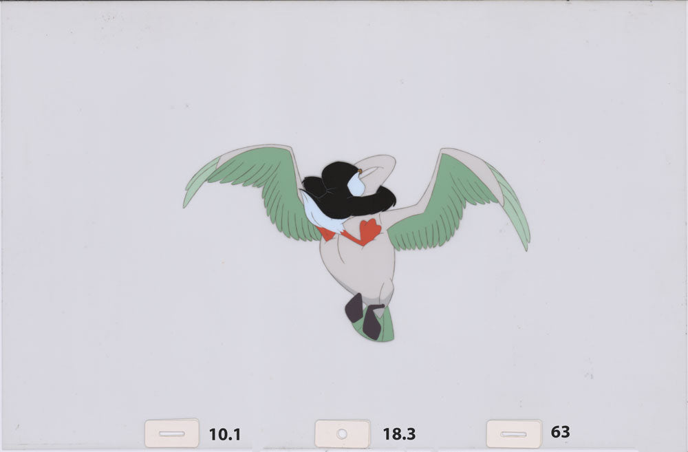 Art Cel Swan and Puffin (Sequence 10.1-18.3)