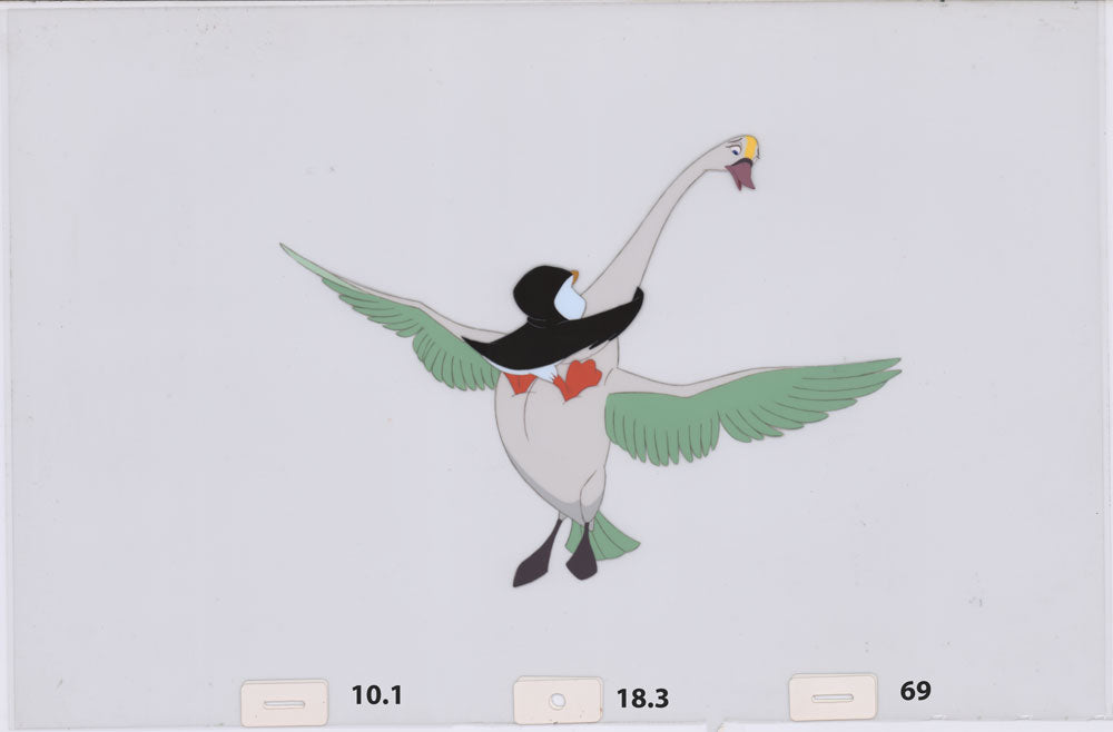 Art Cel Swan and Puffin (Sequence 10.1-18.3)
