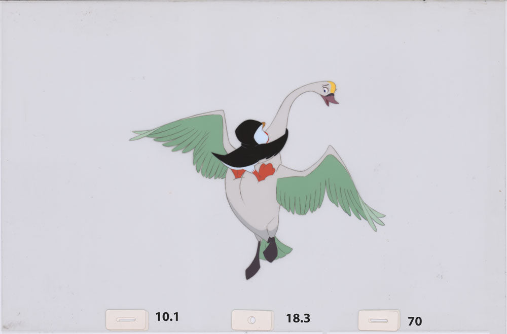 Art Cel Swan and Puffin (Sequence 10.1-18.3)