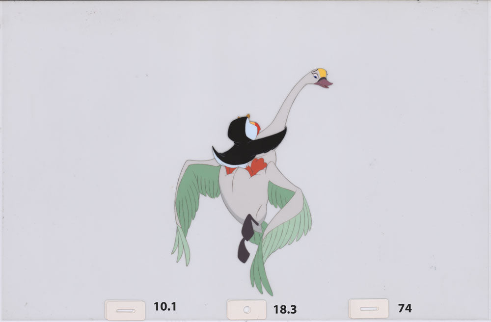 Art Cel Swan and Puffin (Sequence 10.1-18.3)