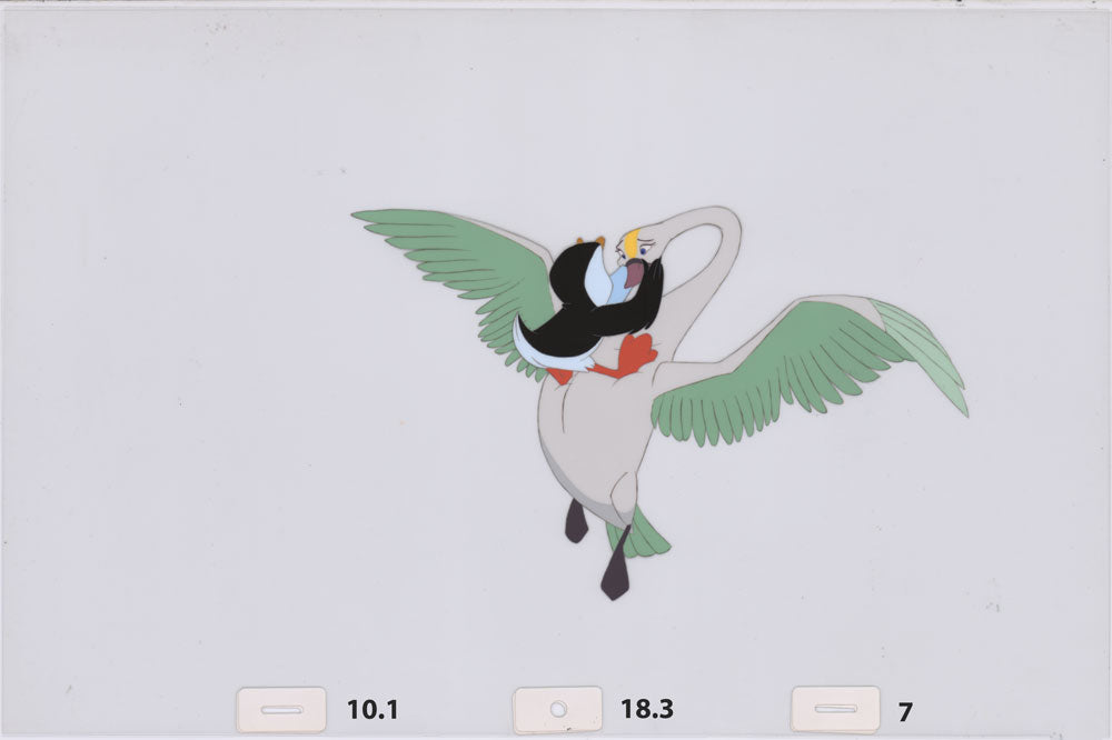 Art Cel Swan and Puffin (Sequence 10.1-18.3)