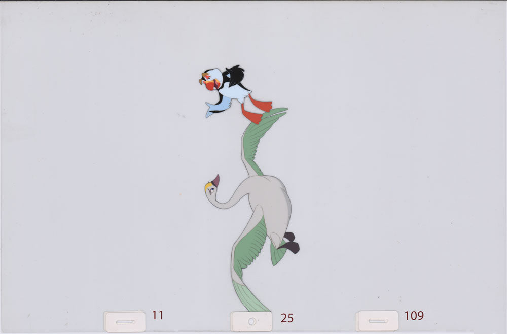 Art Cel Swan and Puffin (Sequence 11-25)