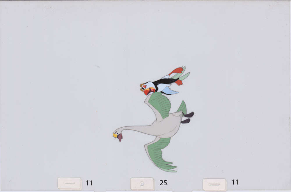 Art Cel Swan and Puffin (Sequence 11-25)