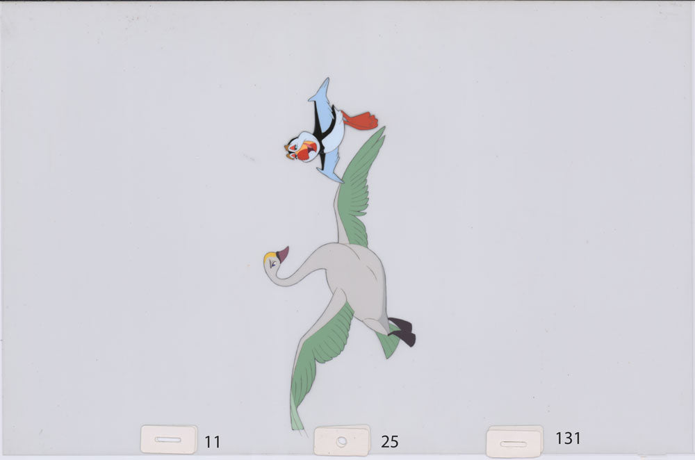 Art Cel Swan and Puffin (Sequence 11-25)