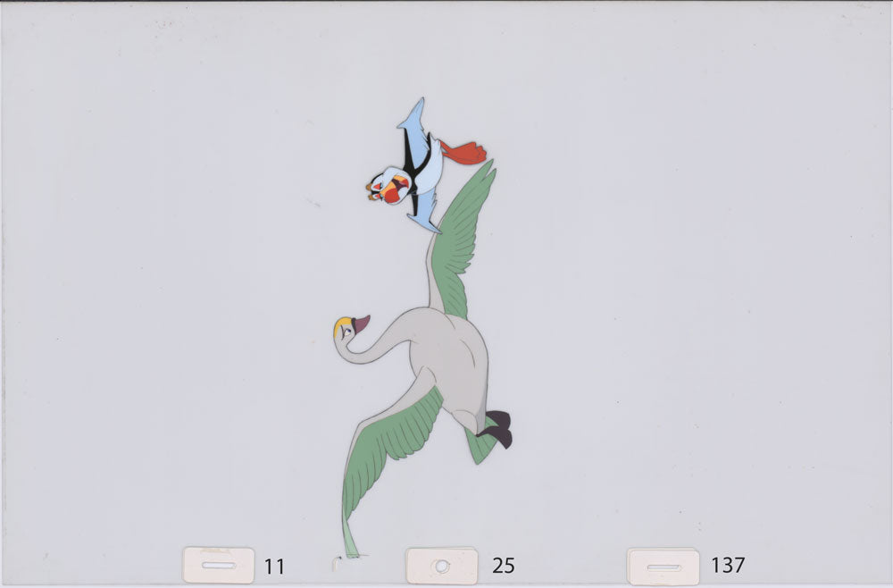 Art Cel Swan and Puffin (Sequence 11-25)