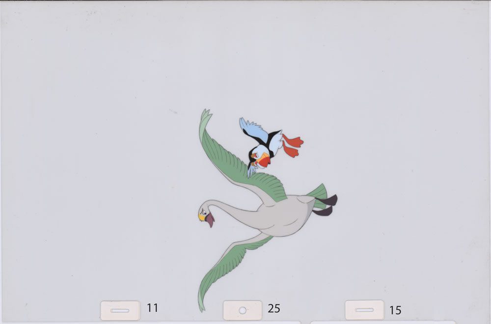 Art Cel Swan and Puffin (Sequence 11-25)