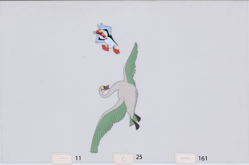 Art Cel Swan and Puffin (Sequence 11-25)