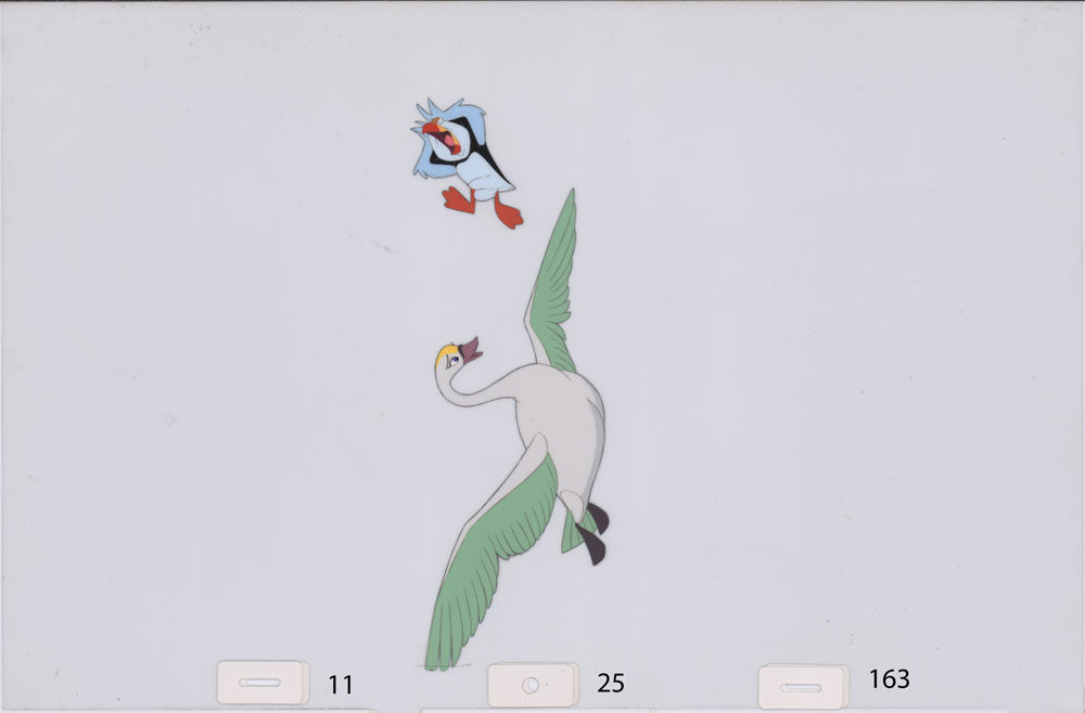 Art Cel Swan and Puffin (Sequence 11-25)