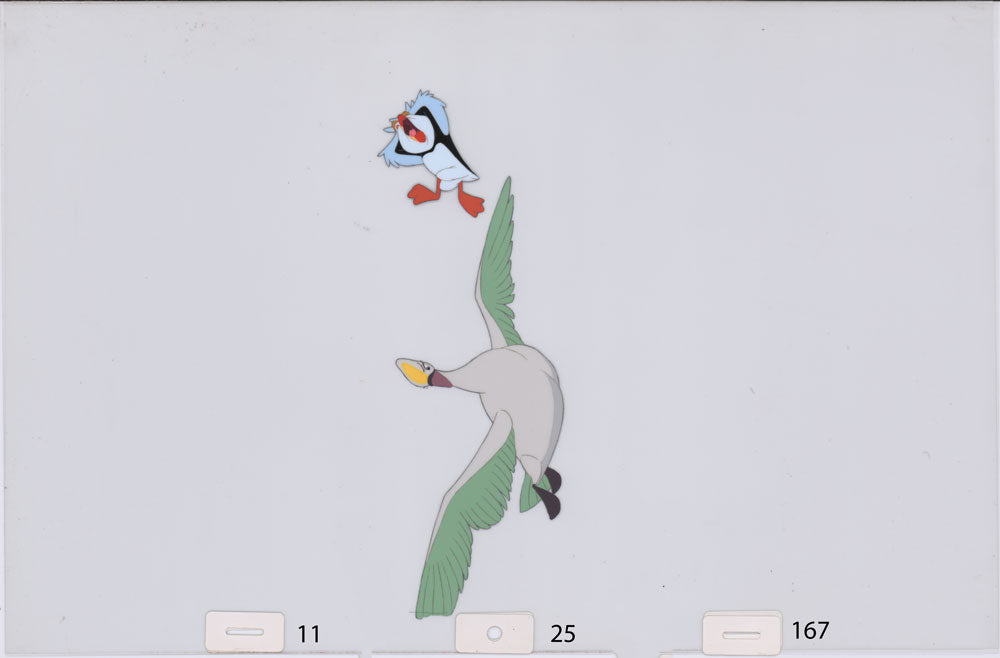 Art Cel Swan and Puffin (Sequence 11-25)