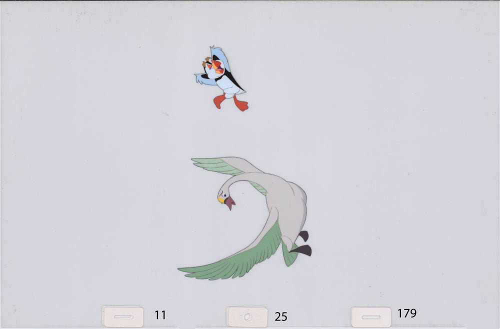 Art Cel Swan and Puffin (Sequence 11-25)