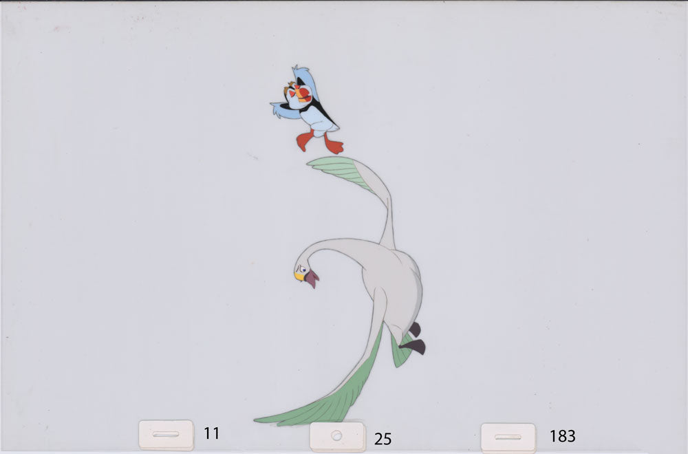 Art Cel Swan and Puffin (Sequence 11-25)