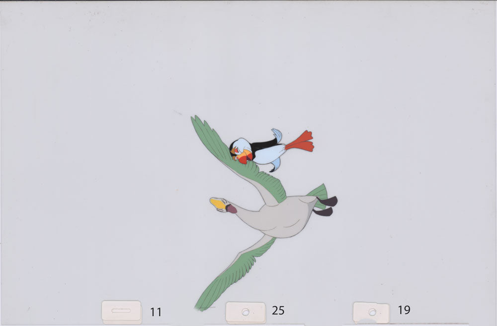 Art Cel Swan and Puffin (Sequence 11-25)