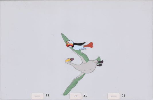 Art Cel Swan and Puffin (Sequence 11-25)