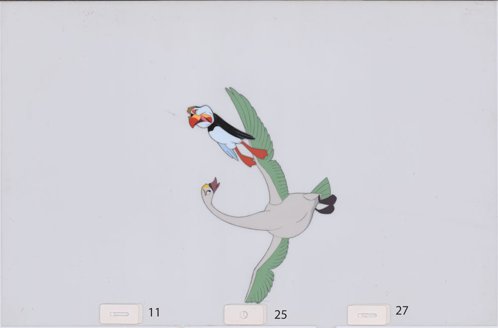 Art Cel Swan and Puffin (Sequence 11-25)