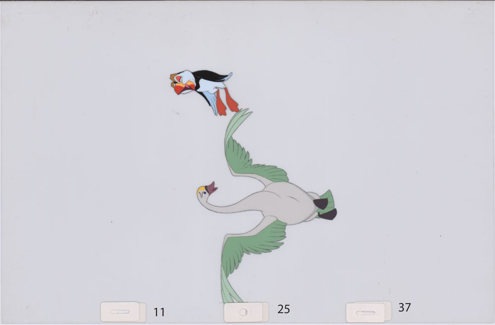 Art Cel Swan and Puffin (Sequence 11-25)