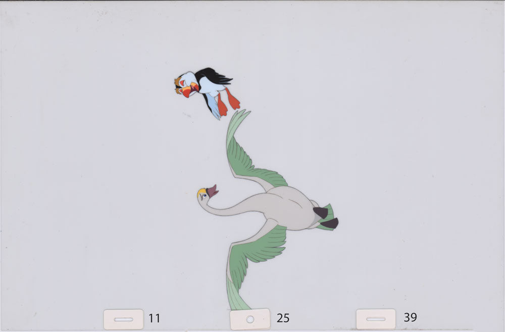 Art Cel Swan and Puffin (Sequence 11-25)