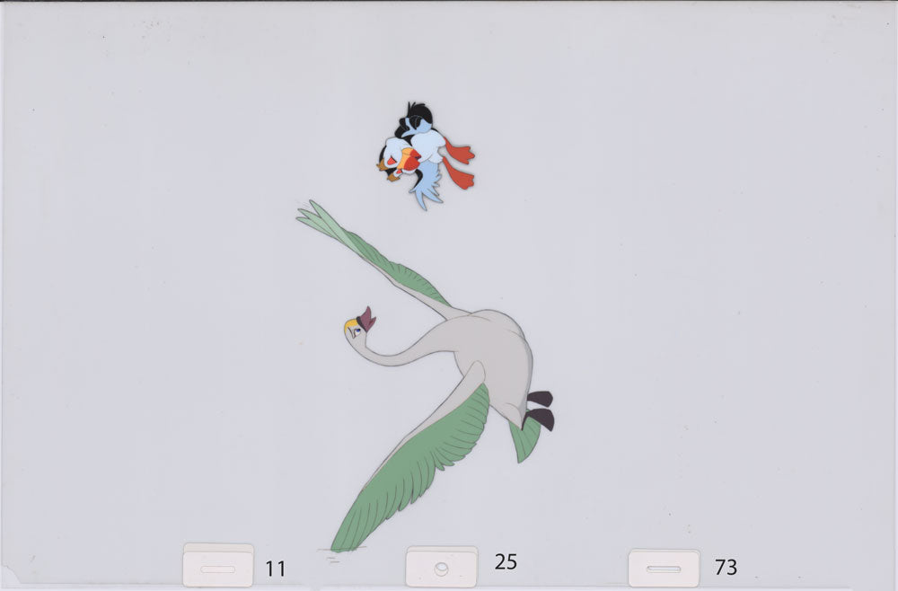 Art Cel Swan and Puffin (Sequence 11-25)